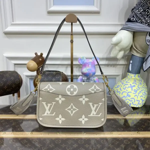 Louis Vuitton Nano Diane Satchel Beige - Image 7