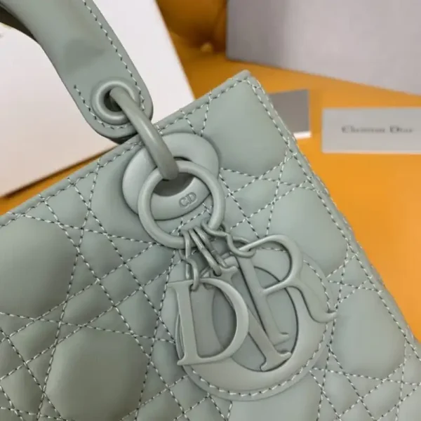 Lady Dior Matte Grey ABC - Image 8