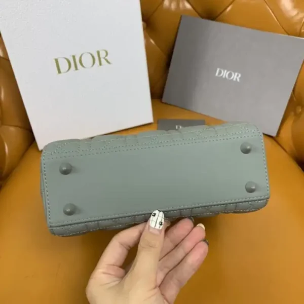 Lady Dior Matte Grey ABC - Image 9
