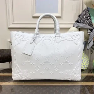 Louis Vuitton Sac Plat 24H White