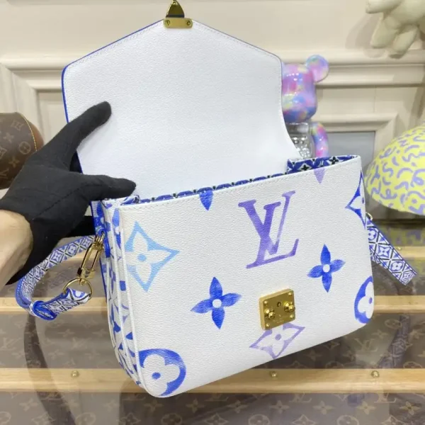 Louis Vuitton Pochette Metis Blue - Image 2