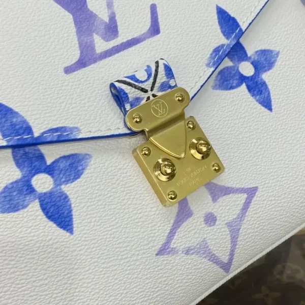 Louis Vuitton Pochette Metis Blue - Image 9