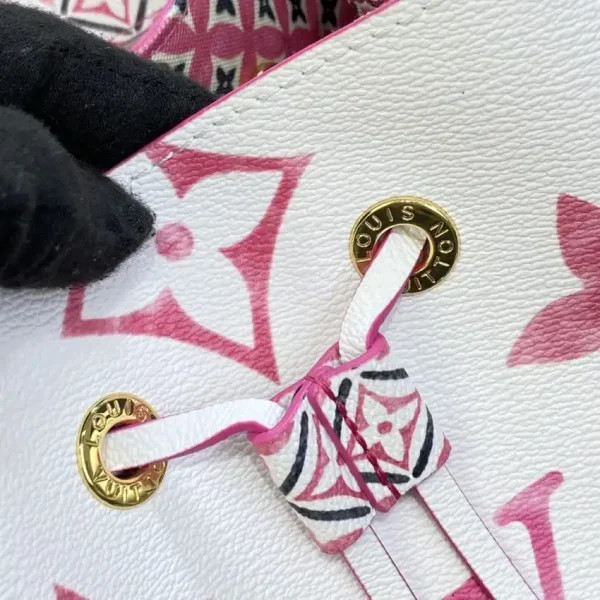 Louis Vuitton NeoNoe BB White Pink - Image 4
