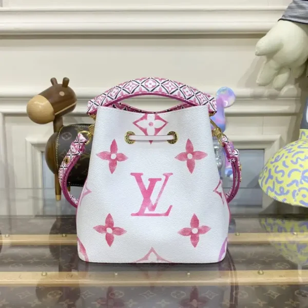 Louis Vuitton NeoNoe BB White Pink - Image 7