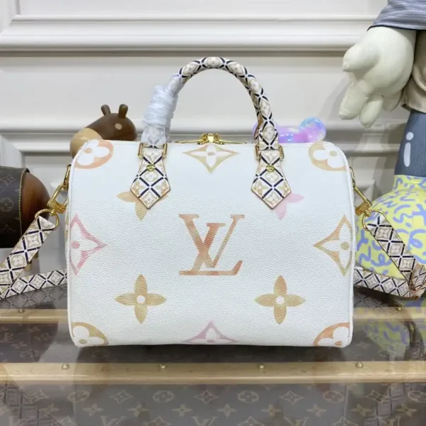 Louis Vuitton Speedy Bandouliere 25 Apricot - Image 5