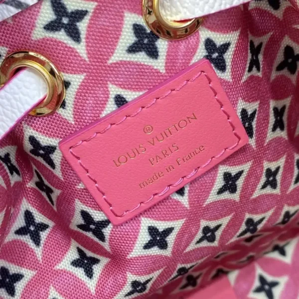 Louis Vuitton Nano Noe White Pink - Image 6