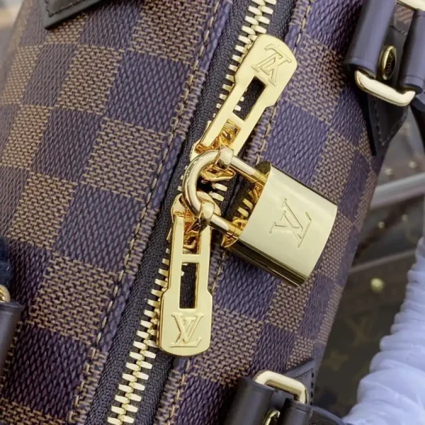 Louis Vuitton Speedy Bandouliere 20 Brown Grid - Image 3