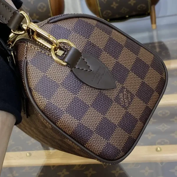 Louis Vuitton Speedy Bandouliere 20 Brown Grid - Image 4