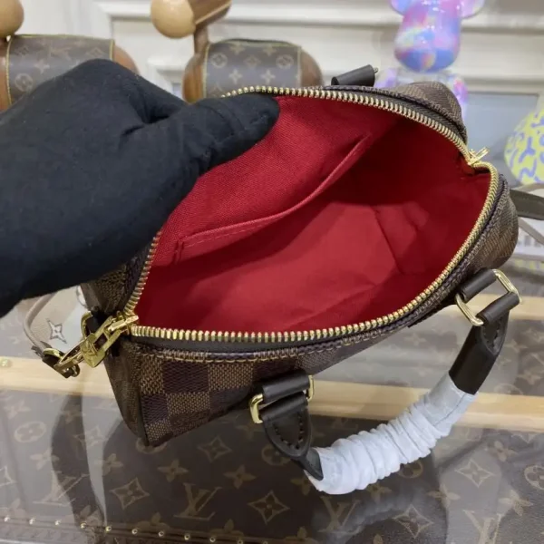 Louis Vuitton Speedy Bandouliere 20 Brown Grid - Image 5