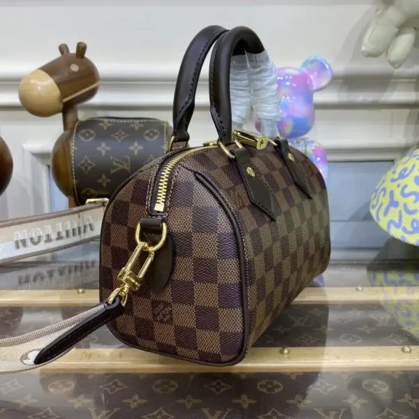 Louis Vuitton Speedy Bandouliere 20 Brown Grid - Image 2
