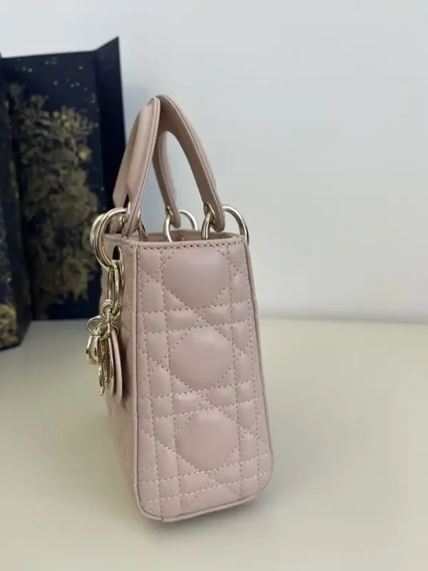 Lady Dior Mini Pale Pink - Image 5