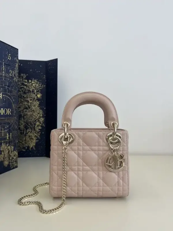 Lady Dior Mini Pale Pink