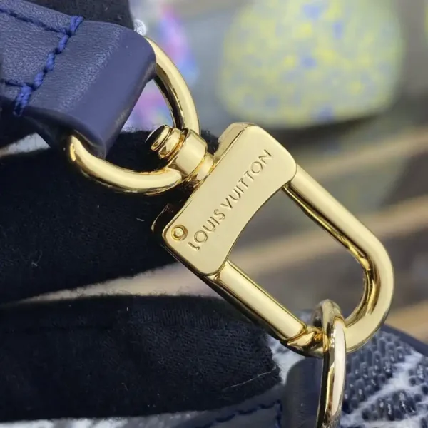 Louis Vuitton Speedy Bandouliere Blue Denim - Image 2