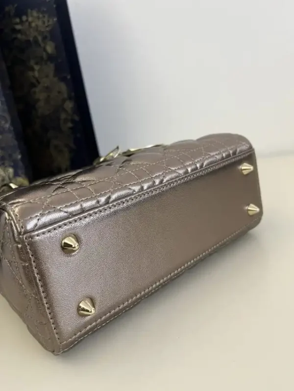 Lady Dior Golden Metallic ABC - Image 3