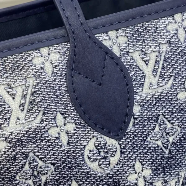 Louis Vuitton Neverfull MM Denim Blue - Image 6