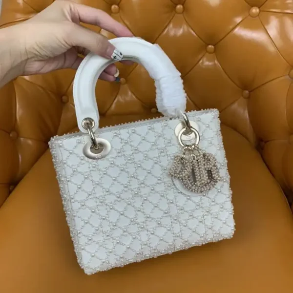 Lady Dior White Pearl - Image 4