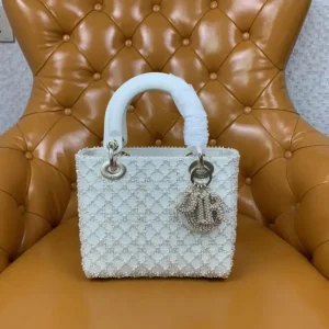 Lady Dior White Pearl