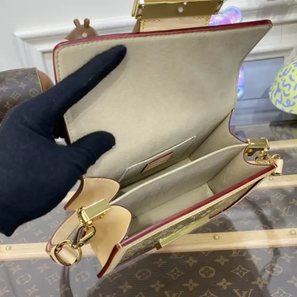 Louis Vuitton Dauphine Mini Tan - Image 3
