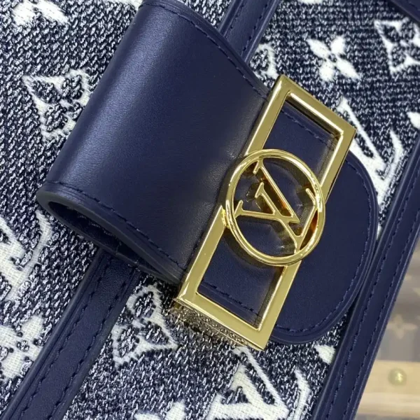 Louis Vuitton Dauphine Mini Blue - Image 6