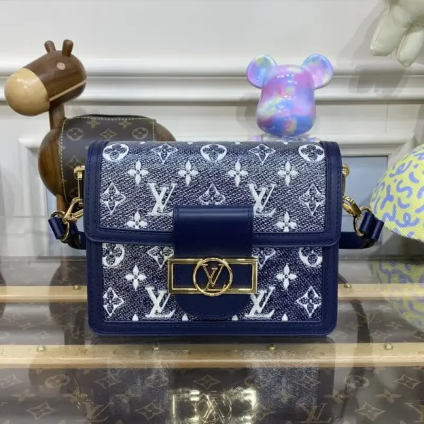 Louis Vuitton Dauphine Mini Blue