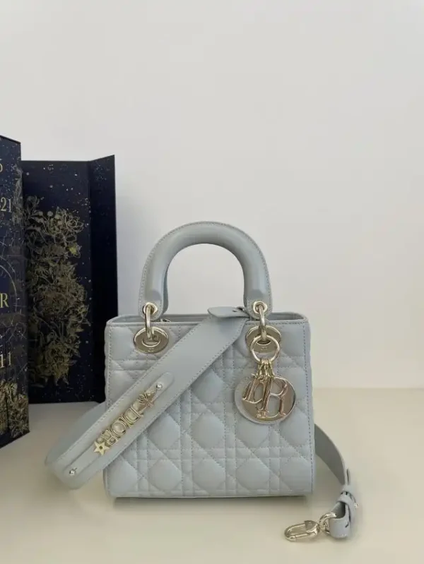 Lady Dior Sky Blue ABC