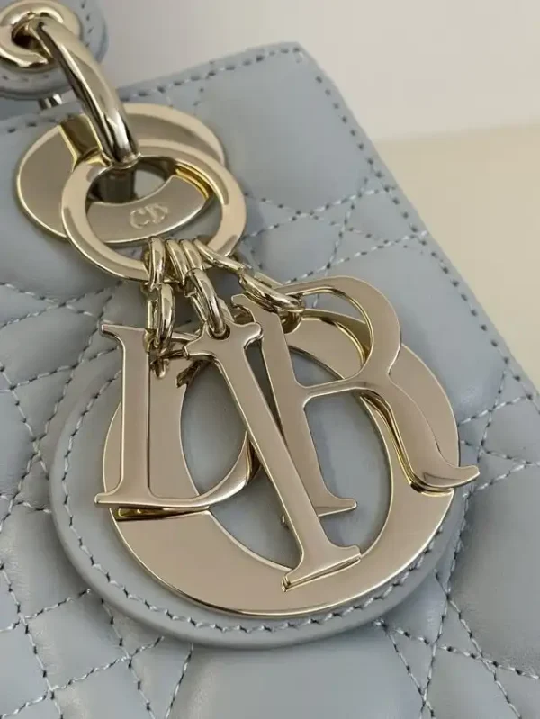 Lady Dior Sky Blue ABC - Image 2