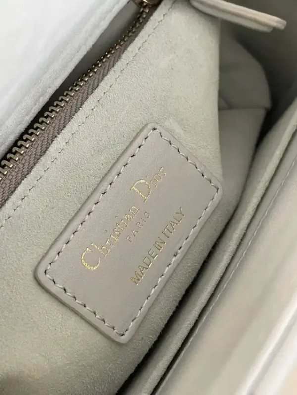 Lady Dior Sky Blue ABC - Image 7