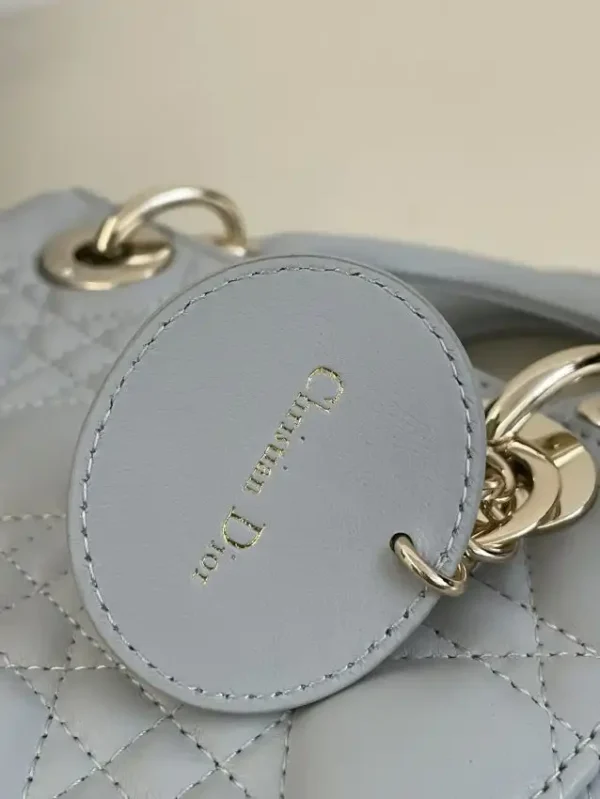 Lady Dior Sky Blue ABC - Image 8
