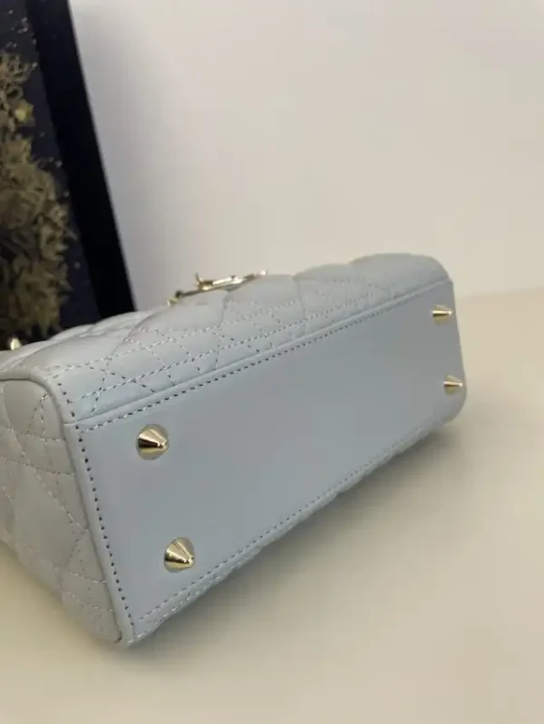 Lady Dior Sky Blue ABC - Image 9