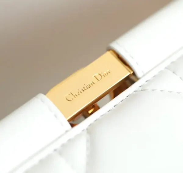 Dior Miss Caro Noire Clutch White - Image 3