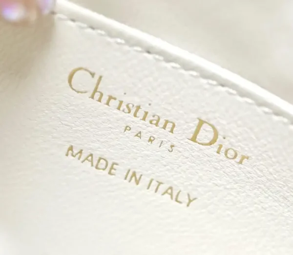 Dior Miss Caro Noire Clutch White - Image 5