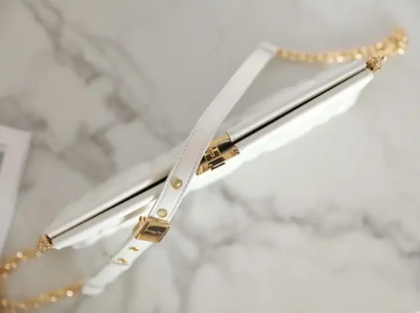 Dior Miss Caro Noire Clutch White - Image 6