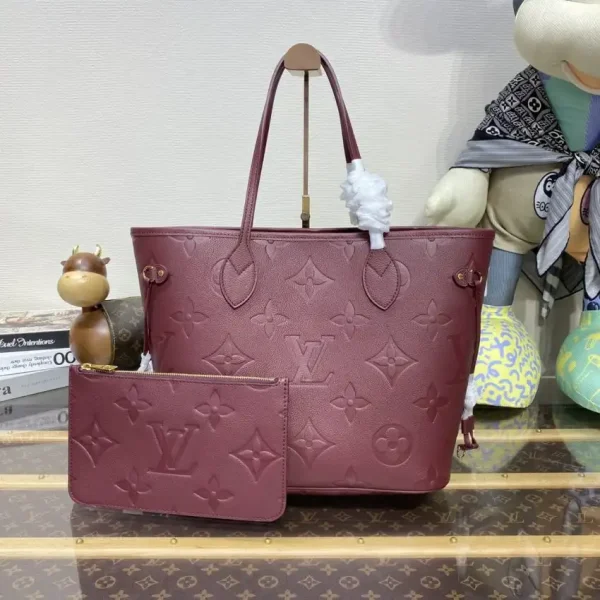 Louis Vuitton Neverfull MM Bordeaux - Image 9