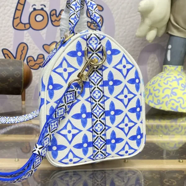 Louis Vuitton Speedy Bandouliere 25 Blue - Image 3