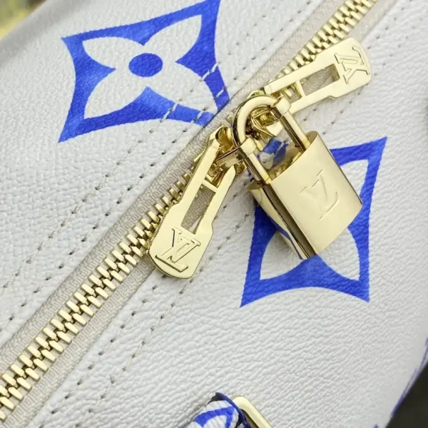 Louis Vuitton Speedy Bandouliere 25 Blue - Image 5