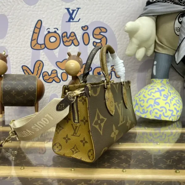 LV OnTheGo East West Brown - Image 7