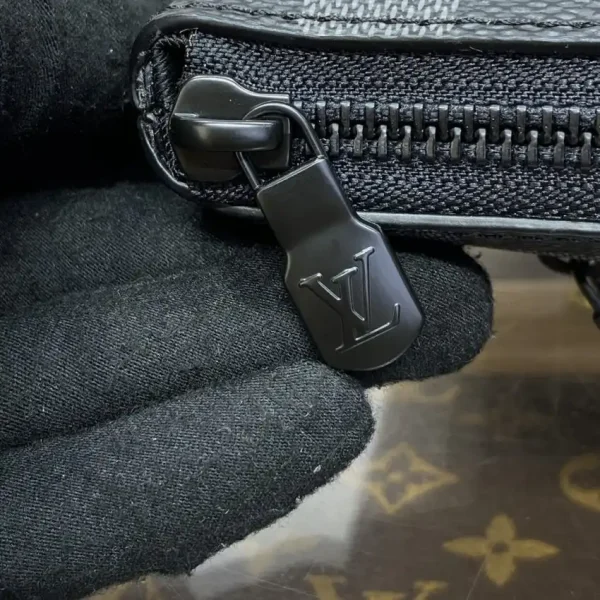 Louis Vuitton Takeoff Pouch Black Grid - Image 2
