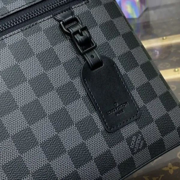 Louis Vuitton Takeoff Pouch Black Grid - Image 5