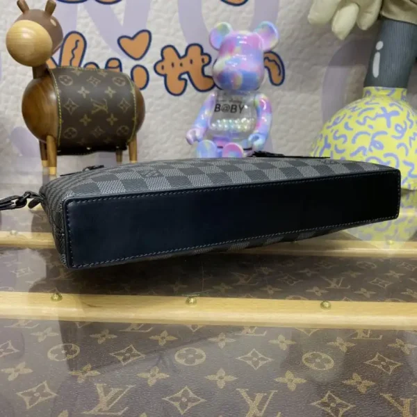 Louis Vuitton Takeoff Pouch Black Grid - Image 7