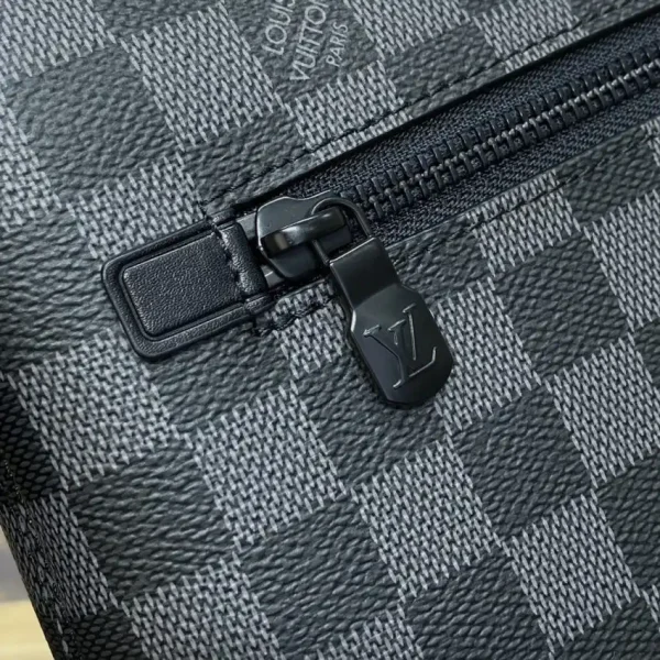 Louis Vuitton Takeoff Pouch Black Grid - Image 8
