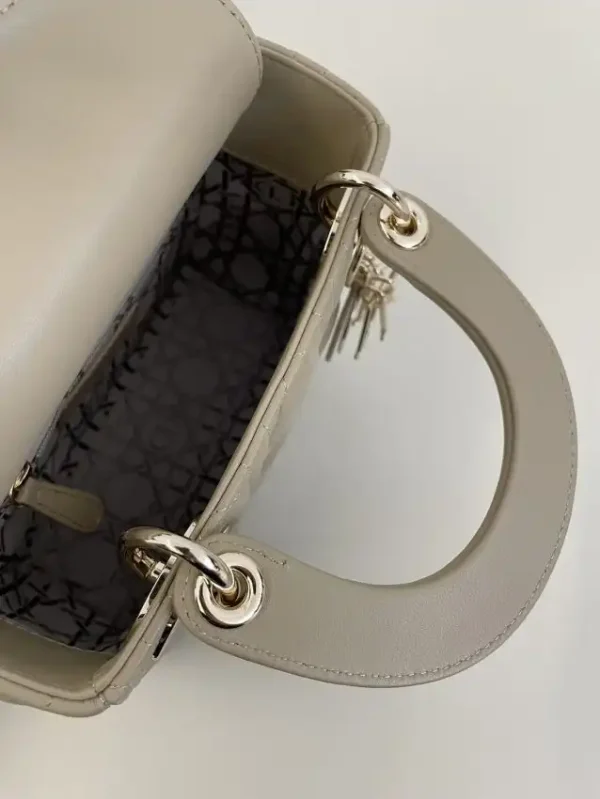 Lady Dior Mini Beige - Image 8