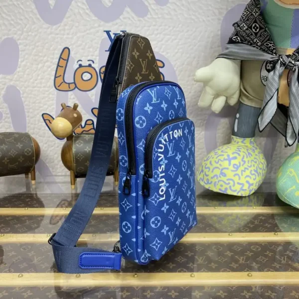Louis Vuitton Avenue Slingbag Blue - Image 6