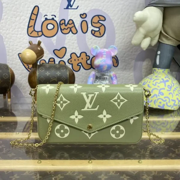 Louis Vuitton Félicie Pochette Green