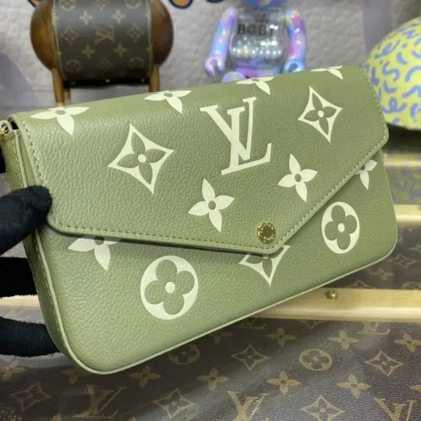 Louis Vuitton Félicie Pochette Green - Image 3