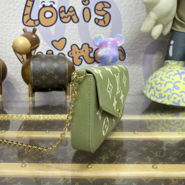 Louis Vuitton Félicie Pochette Green - Image 5