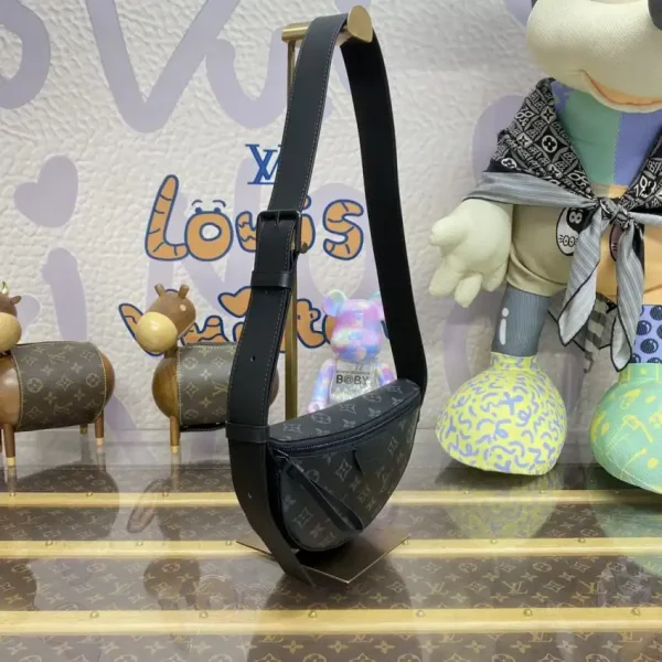 Louis Vuitton Moon Crossbody Black - Image 6