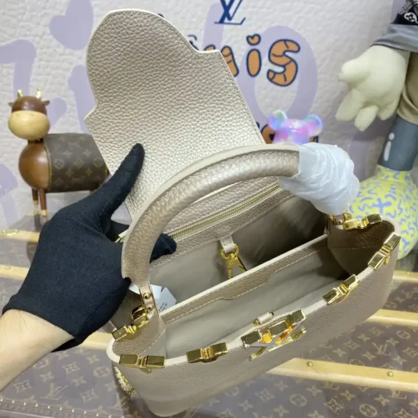 Loius Vuitton Capucines Golden Grey - Image 3