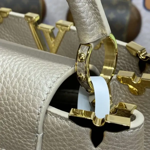 Loius Vuitton Capucines Golden Grey - Image 5