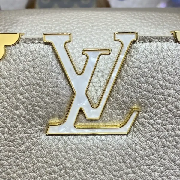 Loius Vuitton Capucines Golden Grey - Image 8