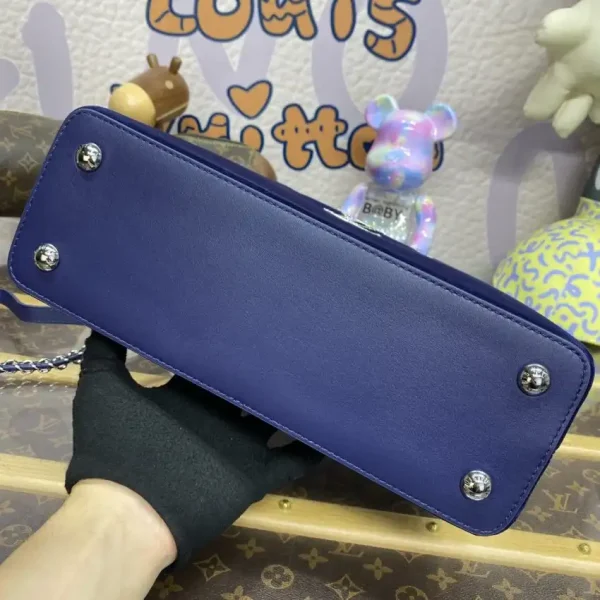 Loius Vuitton Capucines Blue Velvet - Image 2